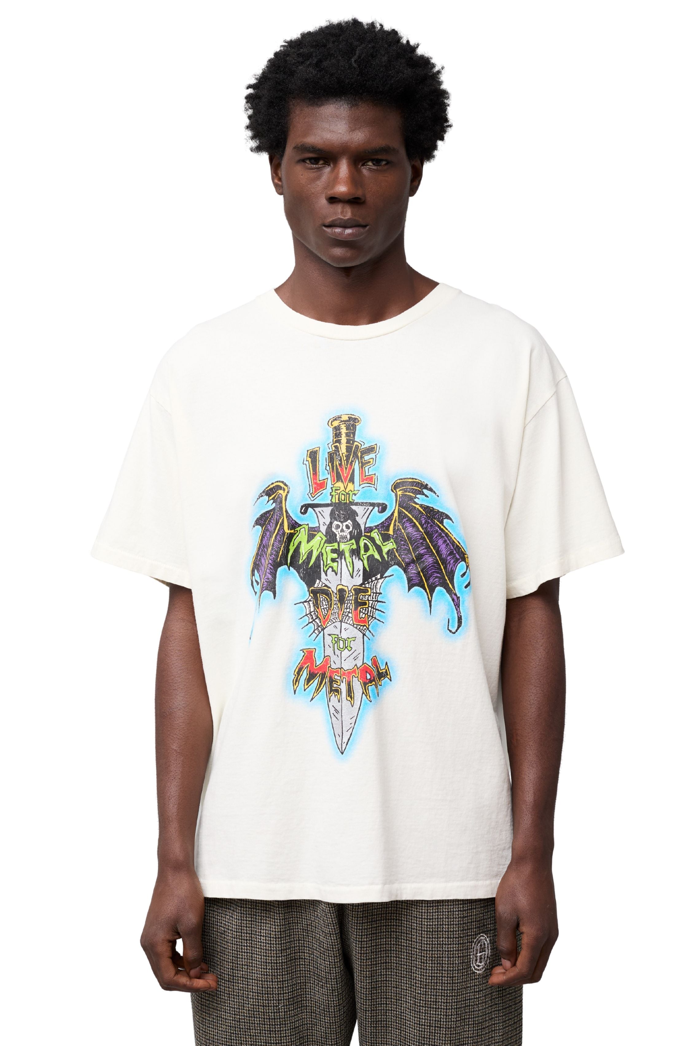 LIVE FOR METAL TEE
