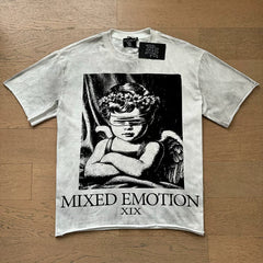 Mixed EMOTION Angel Vintage Wash Tee