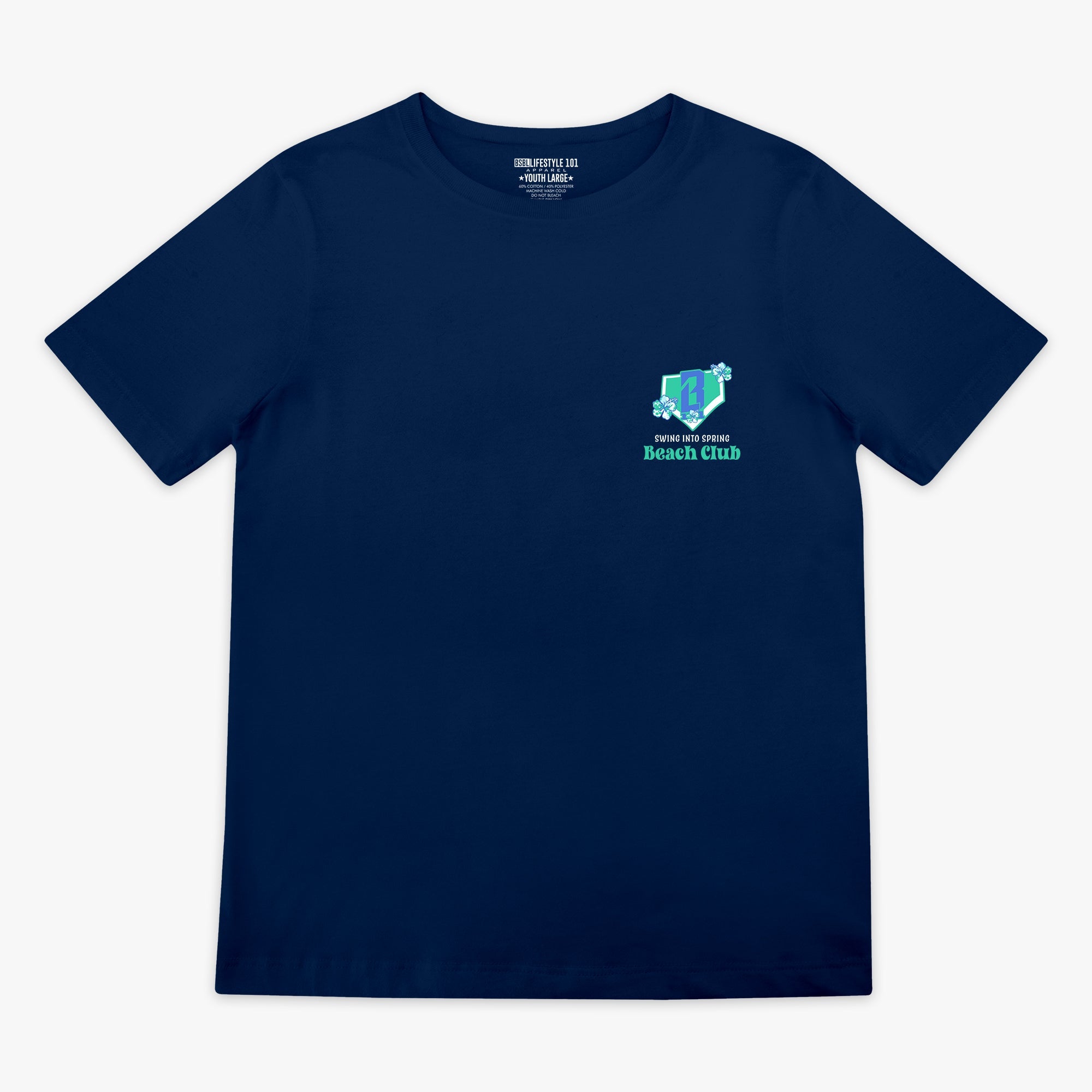 Petal Play Beach Club Youth Tee