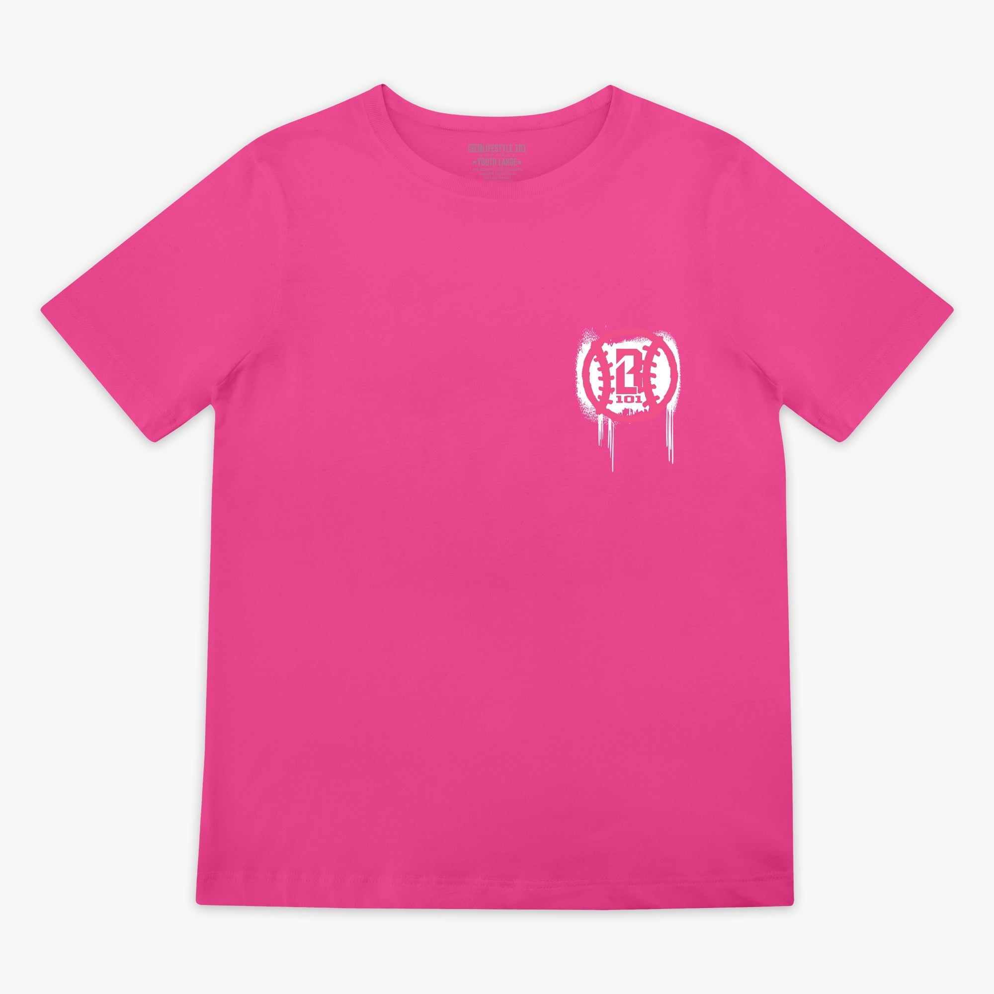 Graffiti Youth Tee - Pink