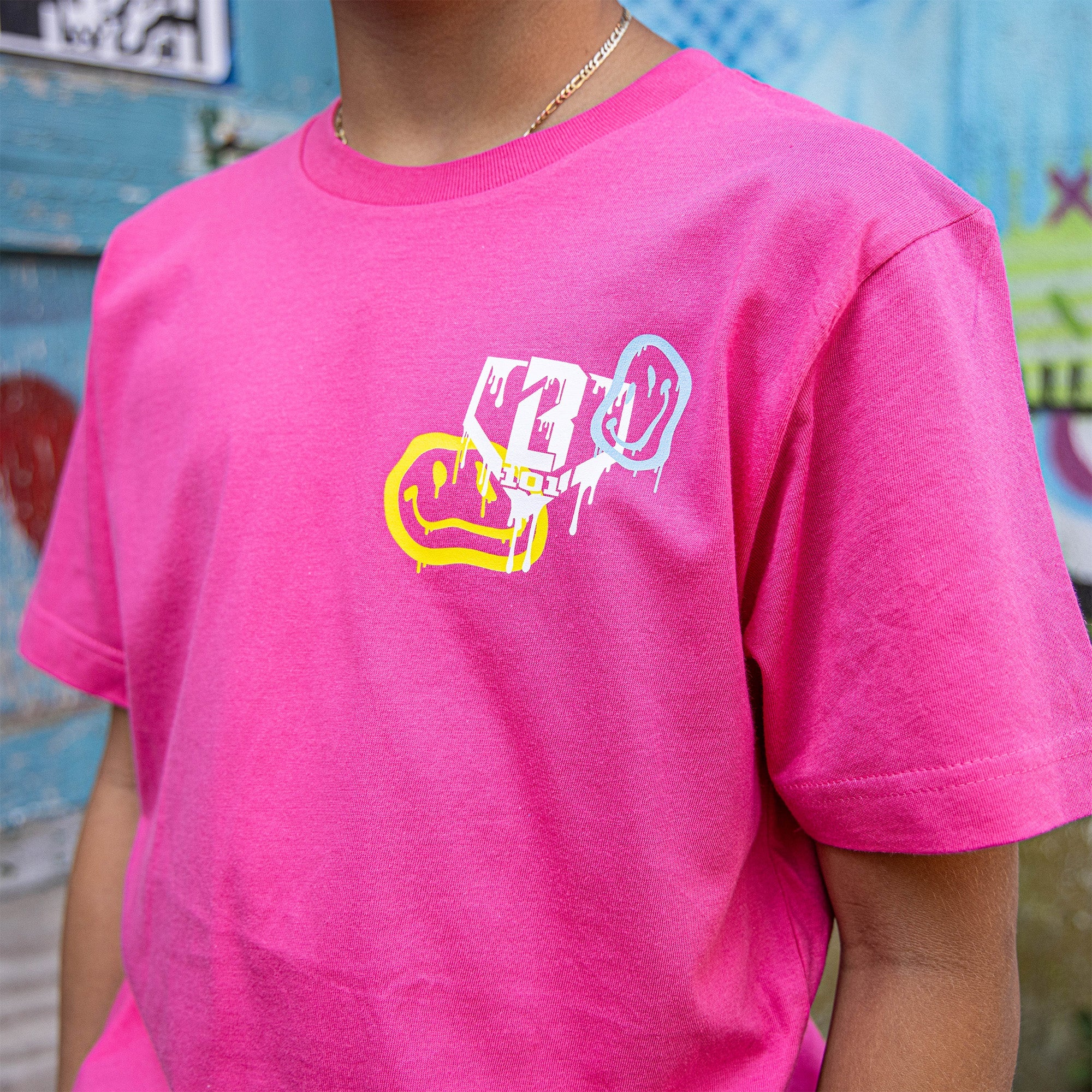 Smiley Slugger Youth Tee
