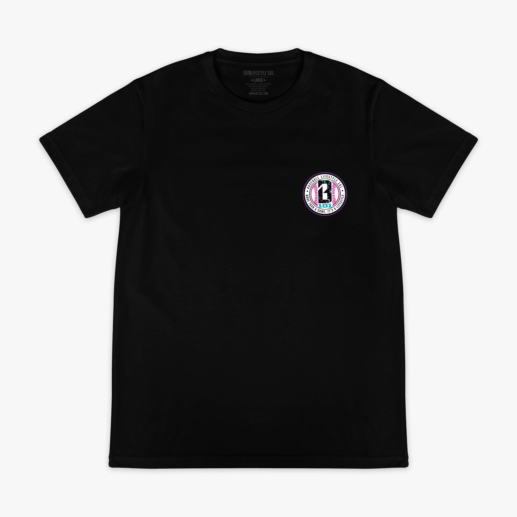 Splatter Youth Tee - Black/White