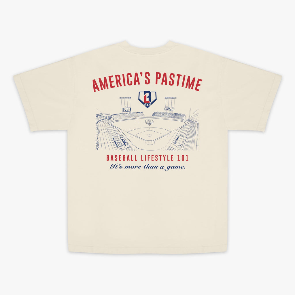 Stadium Youth Relaxed Tee - Bone
