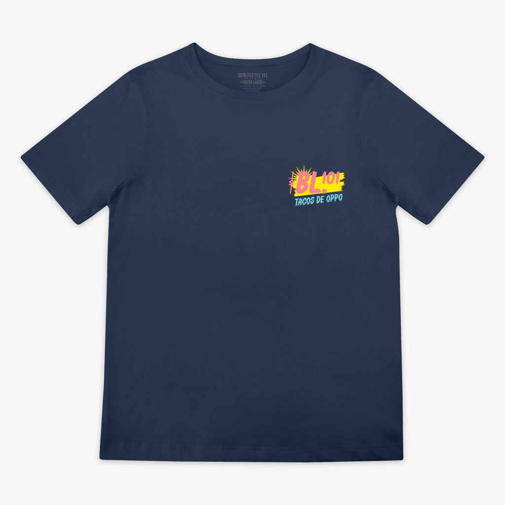 Taco Youth Tee - Navy