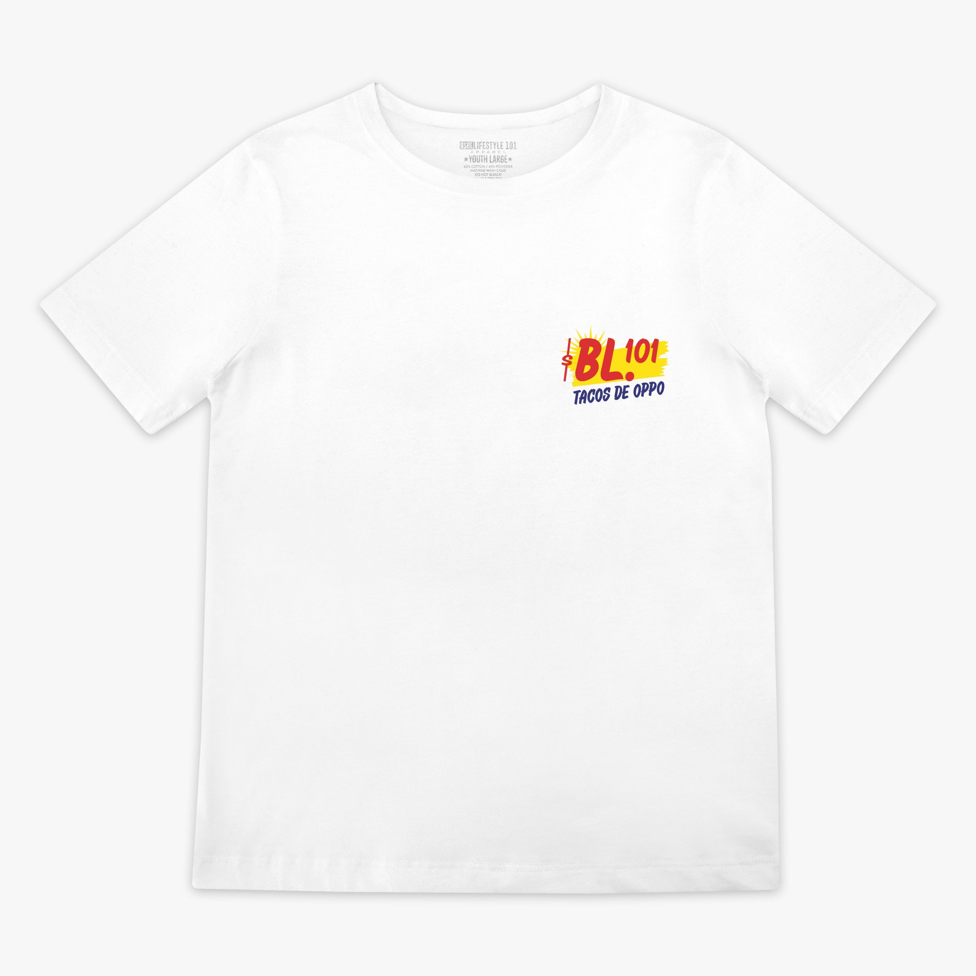 Taco Youth Tee - White
