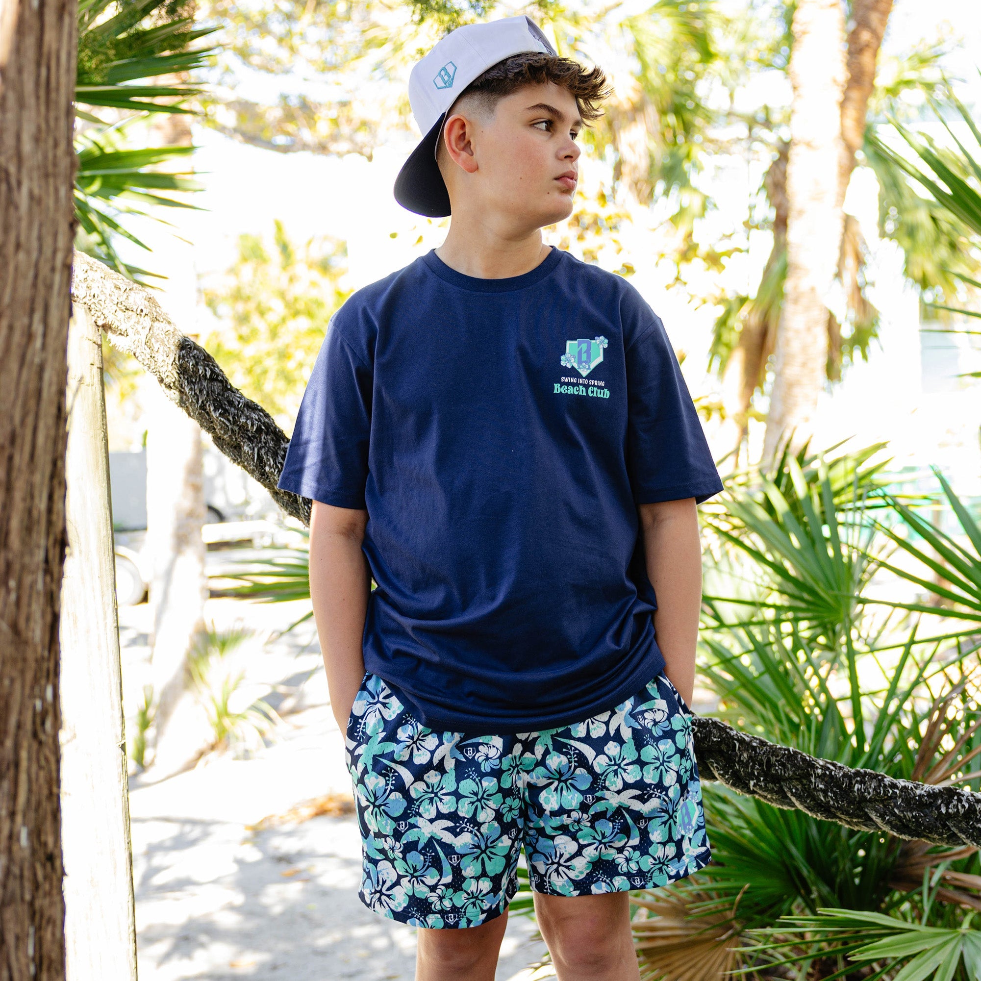Petal Play Beach Club Youth Tee