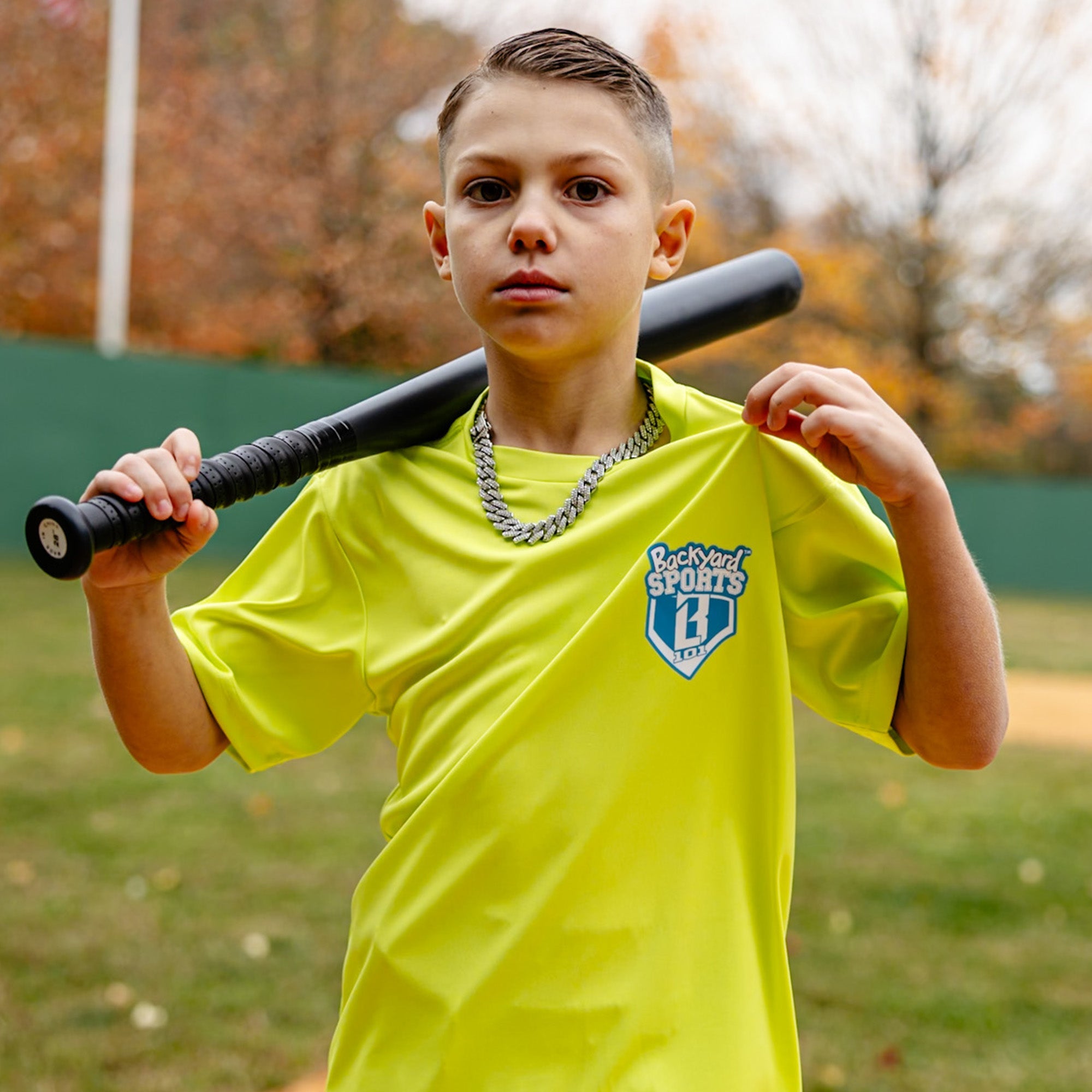 Ballpark Lights Athletic Youth Tee