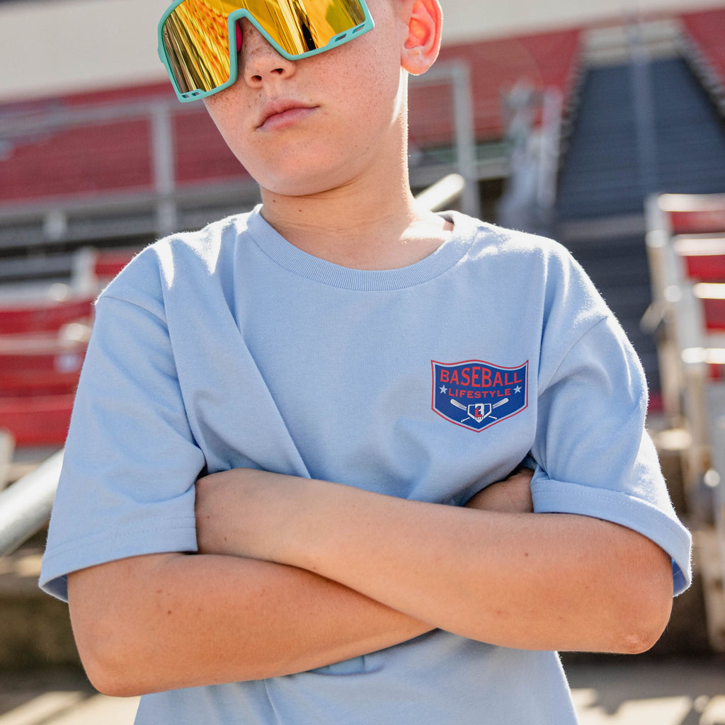 Baseball Champions Youth Tee - Blue