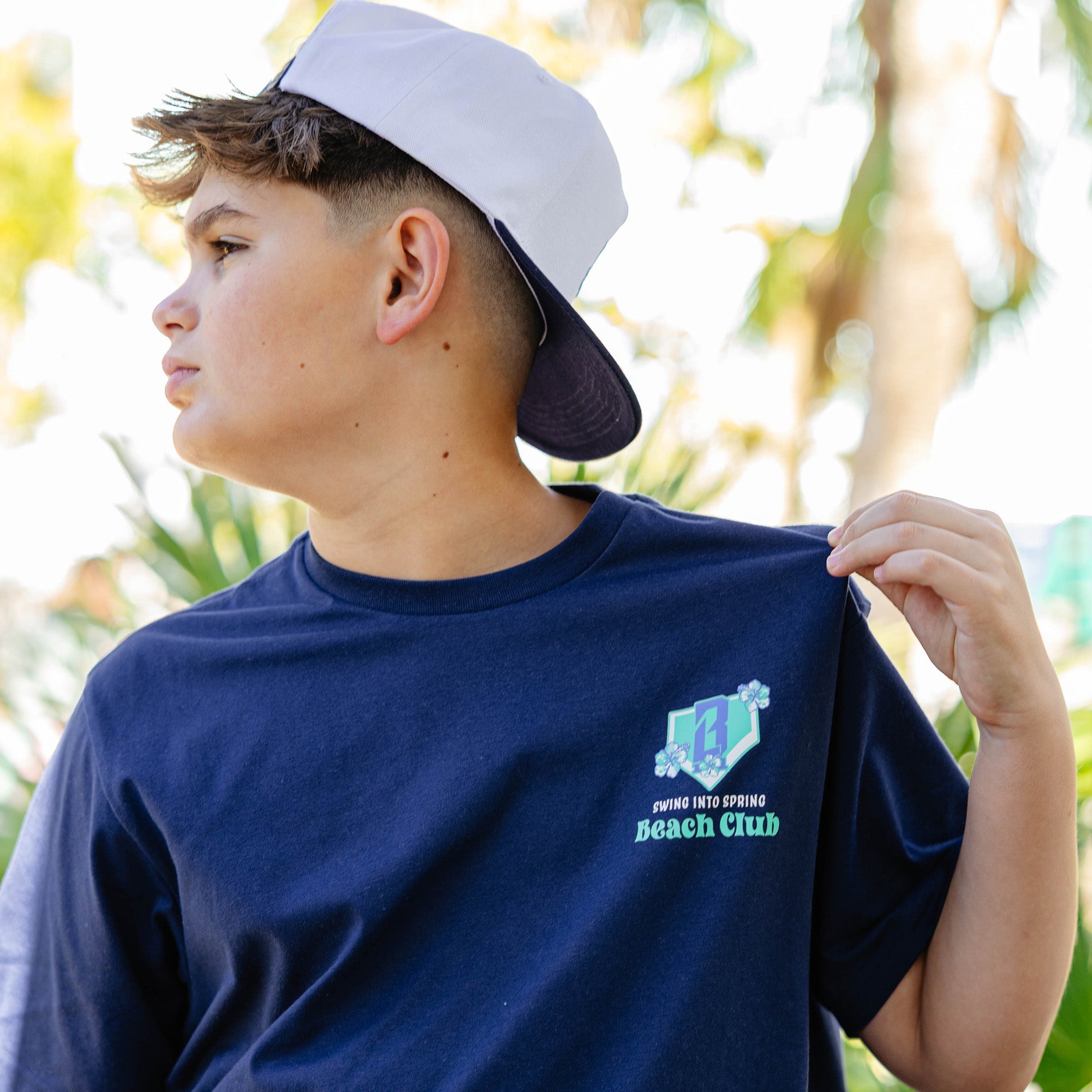 Petal Play Beach Club Youth Tee