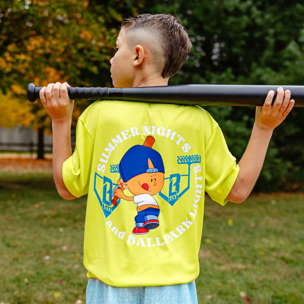 Ballpark Lights Athletic Youth Tee