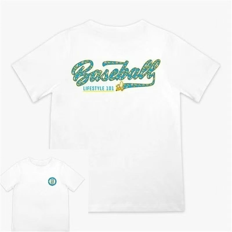 Splatter Established Youth Tee - White