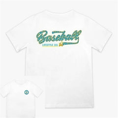 Splatter Established Youth Tee - White