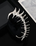 Spine Bone-Inspired Non-Pierced Ear Cuff