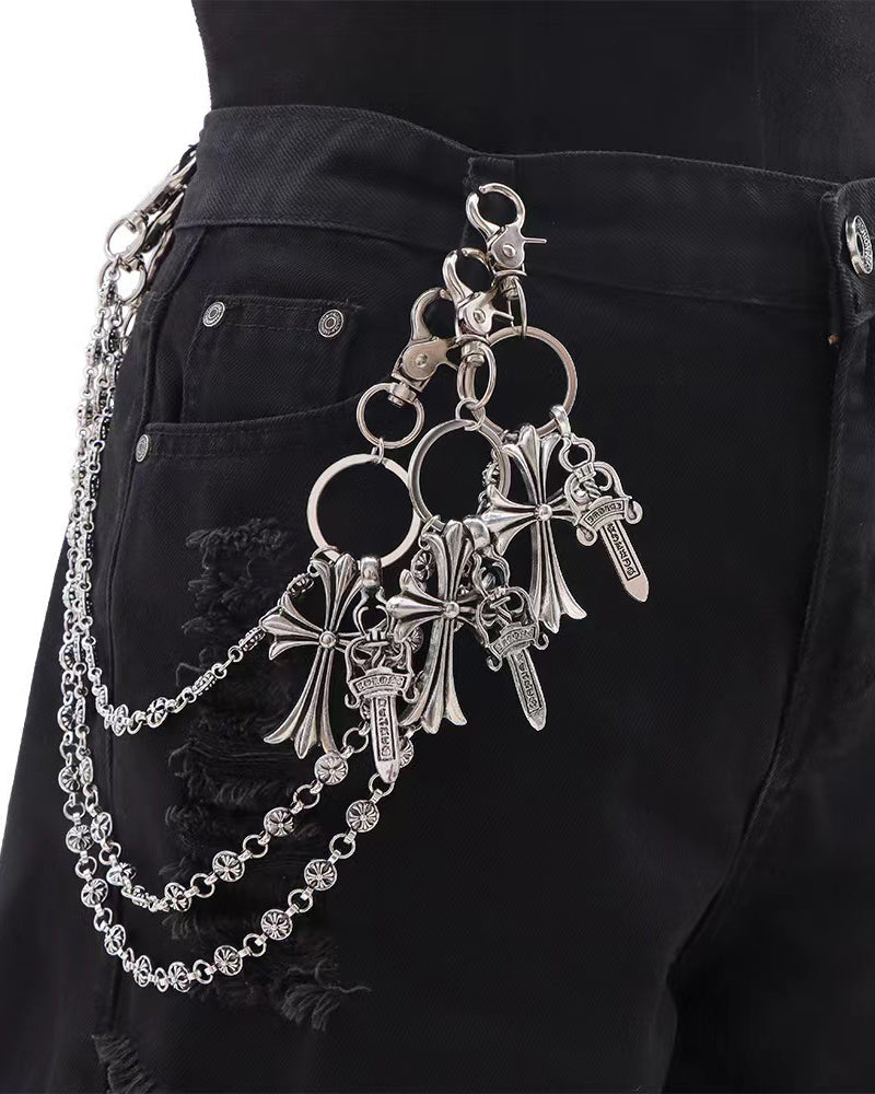 Clorodo Element Pants Chain & Bag Charm Waist Chain