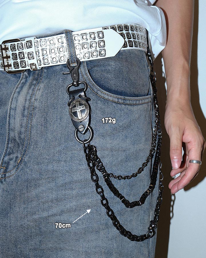 Punk Style Metal Chain Accessory
