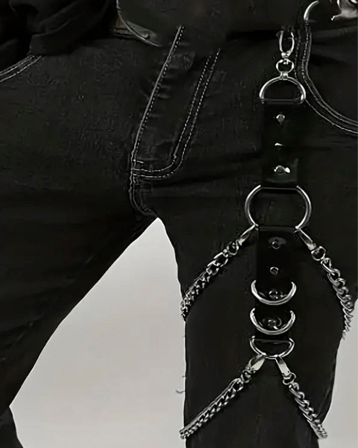 RockHip-Hop Waist Chain Accessory
